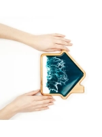 Менажница для подачи с эпоксидной смолой