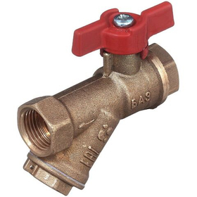 Кран-фильтр 11Б27п1 Ду15 вр/вр, бабочка, для воды, БАЗ