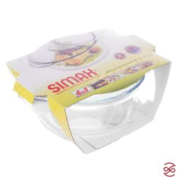 Кастрюля с крышкой 1,5 л Simax (жаропрочная)