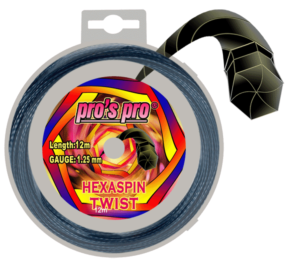 Теннисные струны Pro's Pro Hexaspin Twist (12 m)