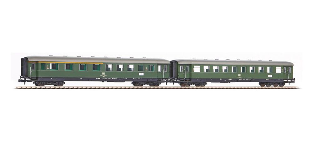 Набор: пассажирский вагон 2-го класса и вагон 1-го и 2-го класса, DB  IV