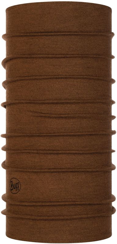 Шерстяной шарф-труба Buff Wool midweight Tundra Khaki Melange Фото 1