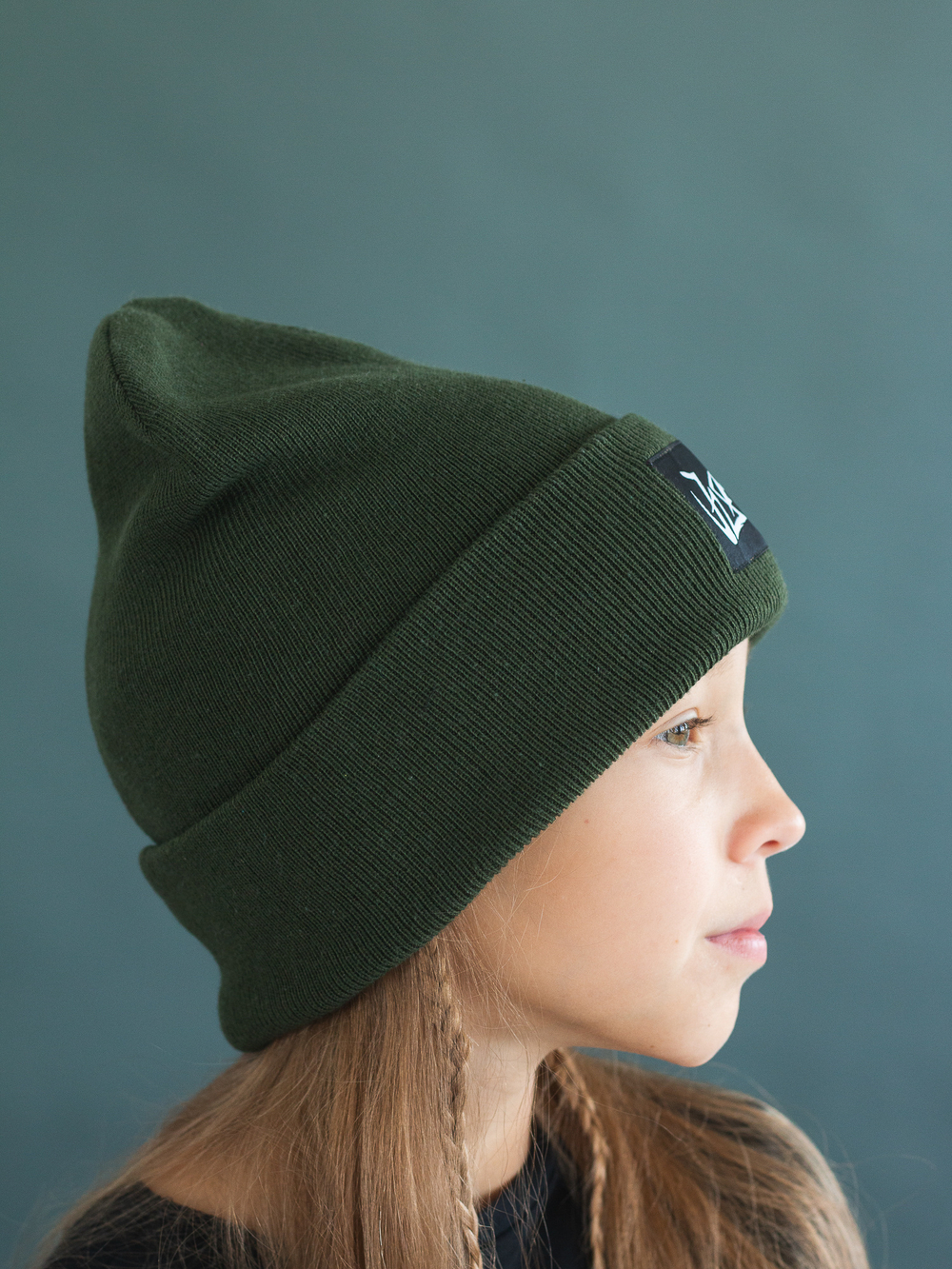Шапка вязаная деми (Зеленый) УНО