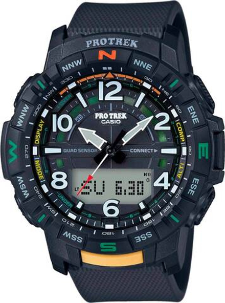 Японские наручные часы Casio Pro Trek PRT-B50-1ER с хронографом