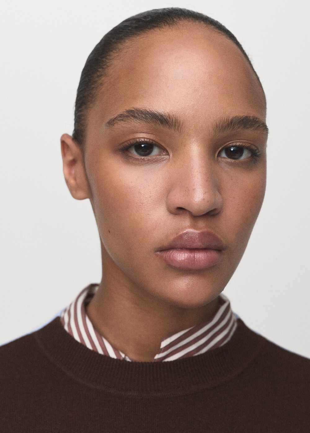 Комбинированный джемпер