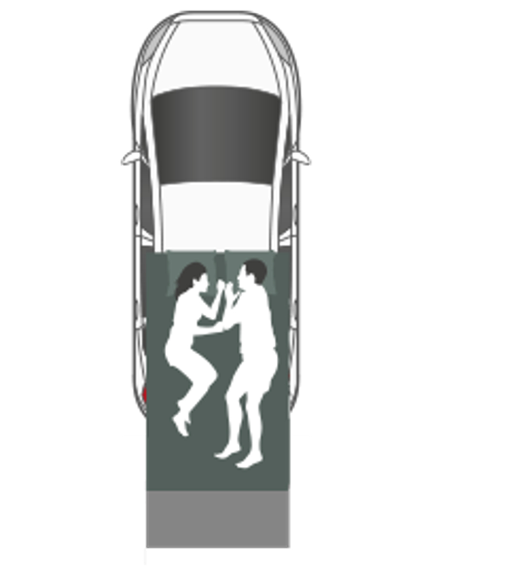 Палатка на крышу автомобиля AUTOHOME OVERZONE SMALL STANDARD, тент песочный, лестница 220 мм