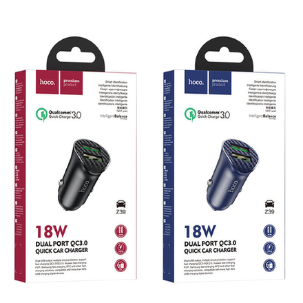 Z39 Farsighted dual port QC3.0 car charger