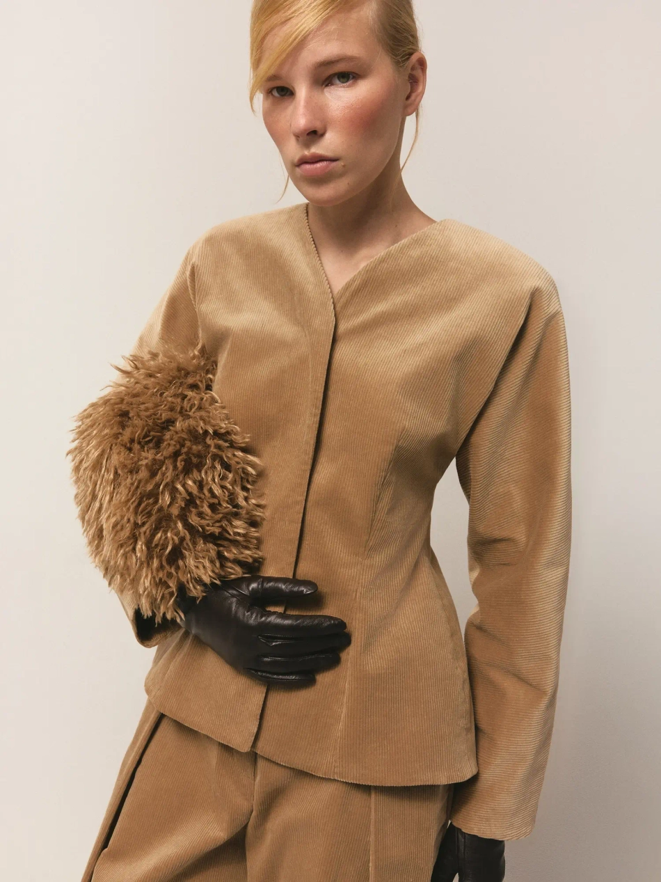 Жакет из итальянского вельвета