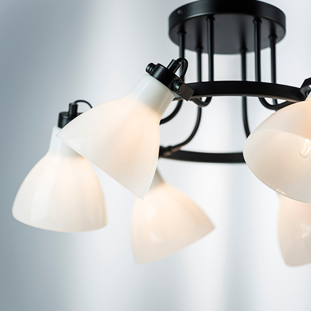 761060 Люстра ACROBATA 6х40W E14 БЕЛЫЙ