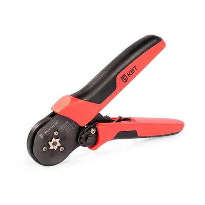 Пресс-клещи шестигранные ПКВш-6 серия ПРОФИ (кримпер) для опрессовки втулочных наконечников (КВТ)