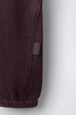 ZARA БРЮКИ-ДЖОГГЕРЫ, БУРГУНДИ