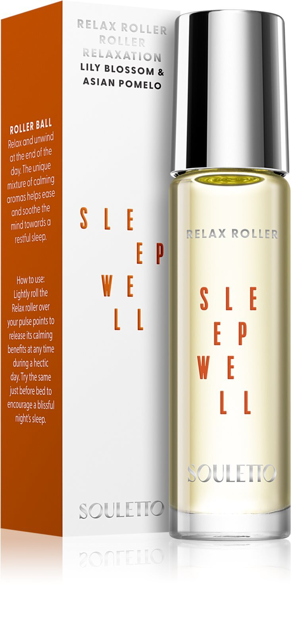 Souletto Lily Blossom & Asian Pomelo Relax Roller - роликовый с успокаивающим эффектом /   9  ml  / GTIN 8059300534793