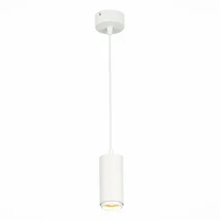 ST600.533.10 Светильник подвесной Zoom Белый LED 1*10W 3000K 1 000Lm Ra>80 15-60° IP20 D59xH130 170- Подвесные светильники