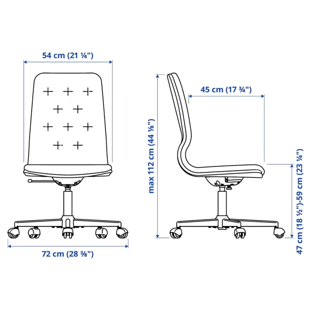 Jфисный стул - IKEA MULLFJÄLLET/MULLFJALLET, 72x72x112см, черный, МАЛЛФЬЯЛЛЕТ ИКЕА