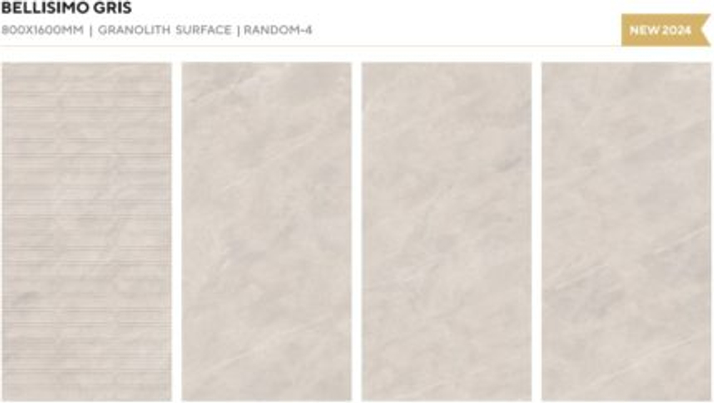 Керамогранит, MAIMOON, Bellisimo Gris, 1600x800 мм, гранолит