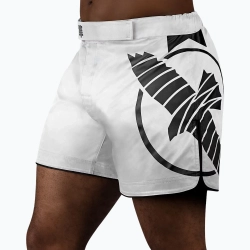 Шорты Hayabusa Icon MMA бело-чёрные