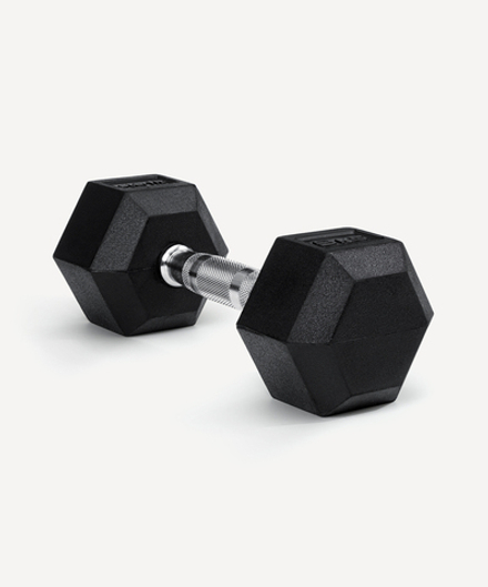 Гантель гексагональная DB-301 5 кг, обрезиненная, черный