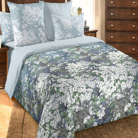 Комплект постельного белья "ВЛ. НОЧЬ НЕЖНА", перкаль, 100% хлопок.