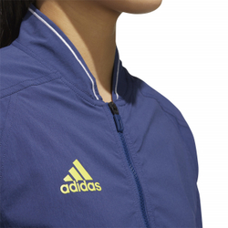 Женская Кофта теннисная Adidas Women Streatch Woven Jacket - небесный