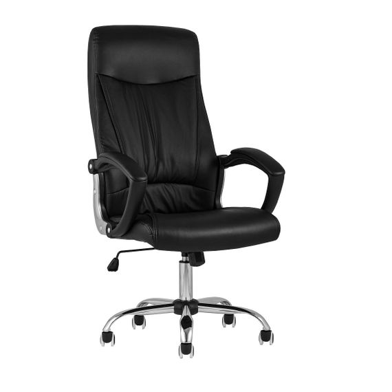 Кресло руководителя TopChairs Tower черное D-418 black