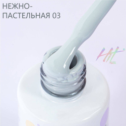 Гель-лак ТМ "HIT gel" №03 Pastel, 9 мл