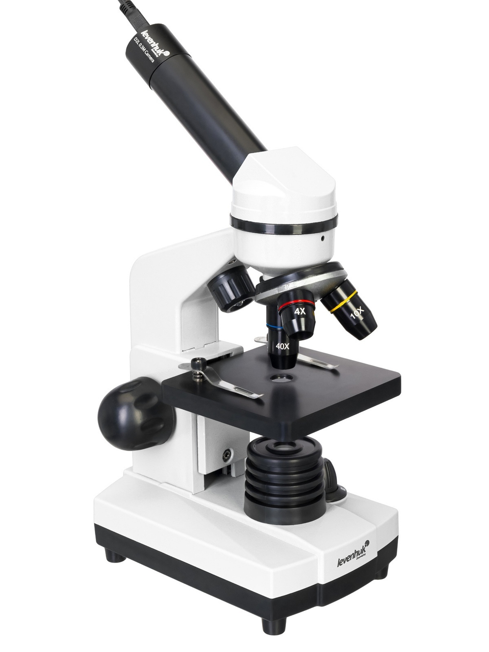 Микроскоп Levenhuk Rainbow D2L, 0,3 Мпикс, Moonstone\Лунный камень