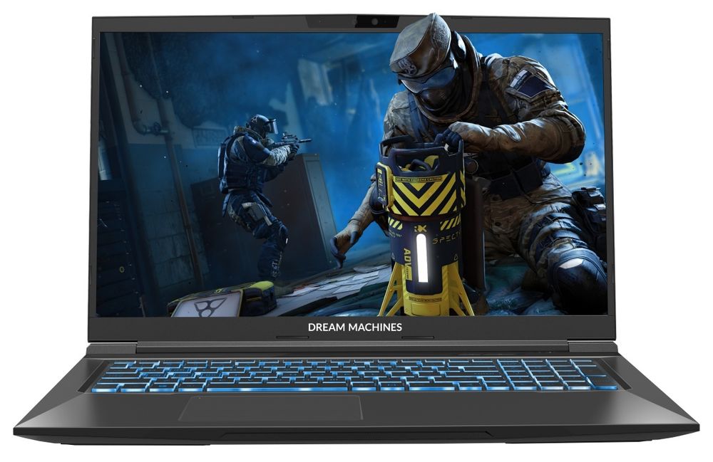 Ноутбук Dream Machines RG3060-17EU39, 17.3&amp;quot; (1920x1080) WVA 144Гц/Intel Core i7-12700H/32ГБ DDR4/1ТБ SSD/GeForce RTX 3060 6ГБ/Без ОС, черный [RG3060-17EU39]