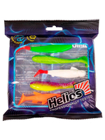 Набор приманок Helios для ловли на джиг 5шт/упак SET#2 (HS-PJ-SET2)