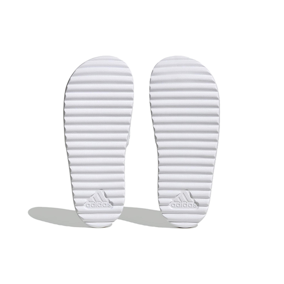 Adidas Adilette Platform Slide 'White Silver'