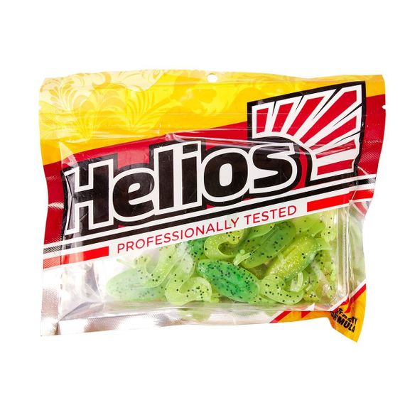 Лягушка Helios Crazy Frog 3,55"/9,0 см Green Lime 4шт. (HS-23-010)