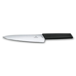 Victorinox Нож Swiss Modern 19см для порционирования, черный