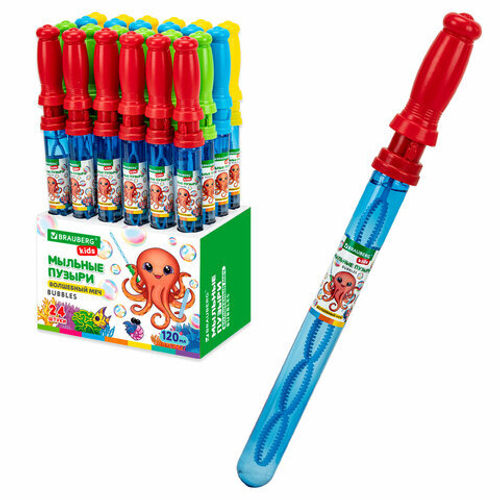 Мыльные пузыри "Волшебный меч", 120 мл, BRAUBERG KIDS