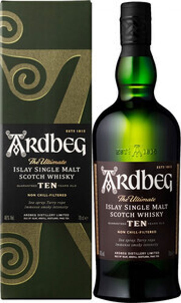 Виски Ардбег 10 лет Виски Ардбег 10 лет
