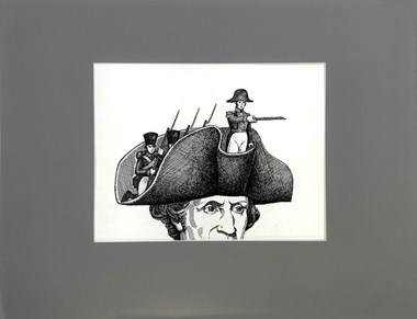 Пешков Р. В. Вперед. Бумага, тушь, перо. 2018 г.