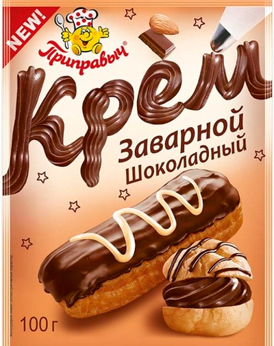 крем заварной ШОКОЛАД 100гр (1х16) Приправыч