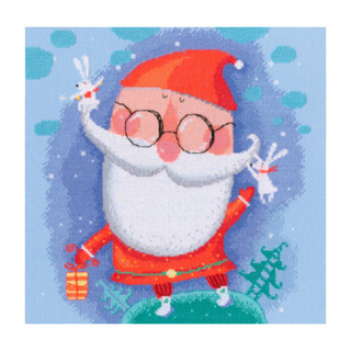 "Добрый Санта"-M647  вышивка