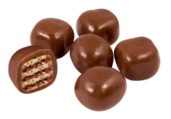 Драже вафля в молочно-шоколадной глазури 500 гр