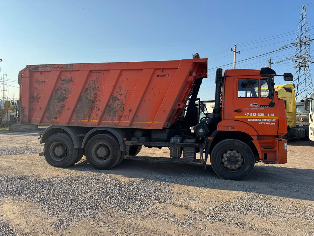 КамАЗ 6520 6x4 Самосвал 6520-53 (Дизельный, 11,8 л, 400 л.с., МТ)