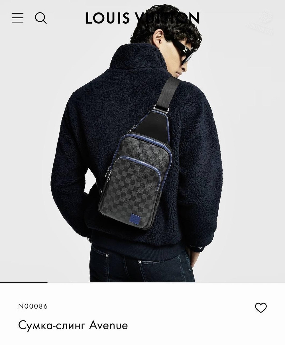 Нагрудная сумка-слинг Louis Vuitton Avenue