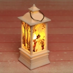 Сувенир с подсветкой «Снеговичок» 12*5,5 см, белый