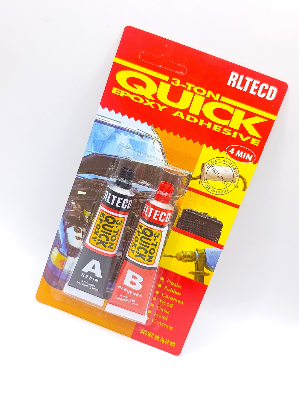 Клей эпоксидный, двухкомпонентный / Двухкомпонентный клей эпоксидный