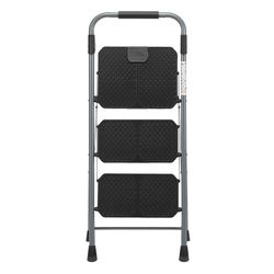 Стремянка Stable, 3 ступени, 1 м, черная