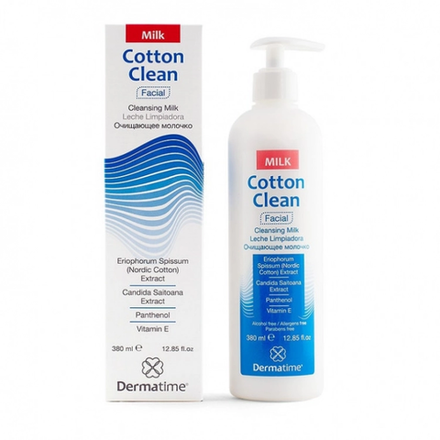 DERMATIME CottonClean Cleansing Milk - Очищающее молочко, 380 мл