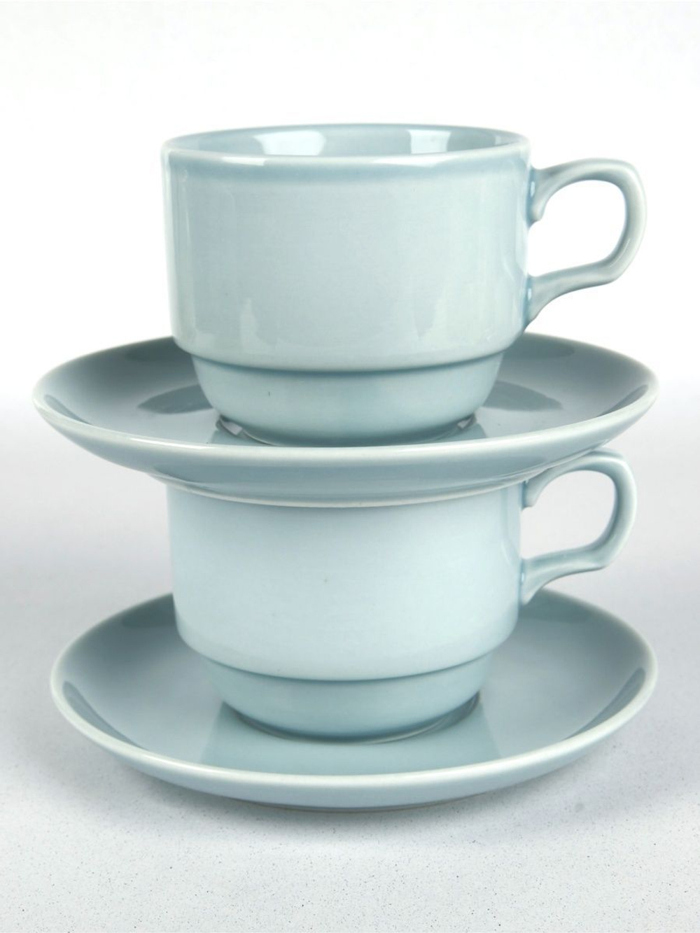 Чайная пара Башкирский фарфор, 200 мл, 2 шт, фарфор, цвет