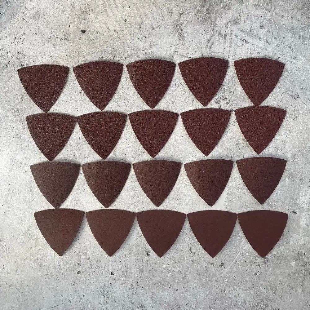 Бумага шлифовальная для реноватора 20 штук (дерево, металл, керамика), P80, P120, P240