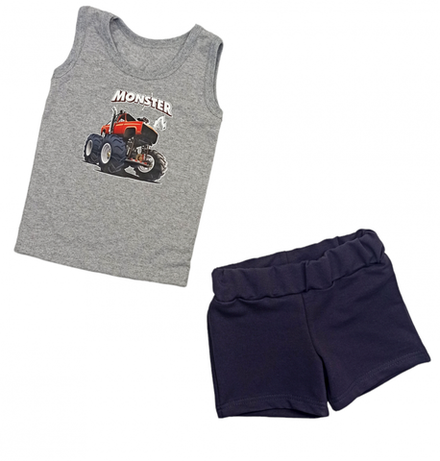 Костюм летний 0184/5 меланж