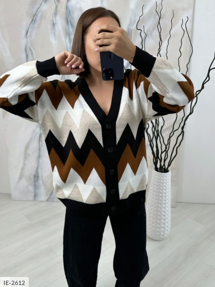 Кардиган IE-2614 Фабрика Моды Кардиган IE-2614 Фабрика Моды