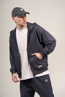 Зиппер KUL'TURA Oversize "Basic" Фуме