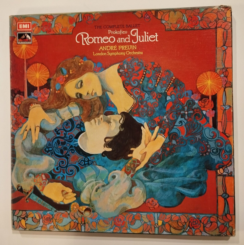 Винтажная виниловая пластинка LP Prokoviev Прокофьев, London Symphony Orchestra Romeo And Juliet Ромео и Джульетта 3LP (UK 1973)