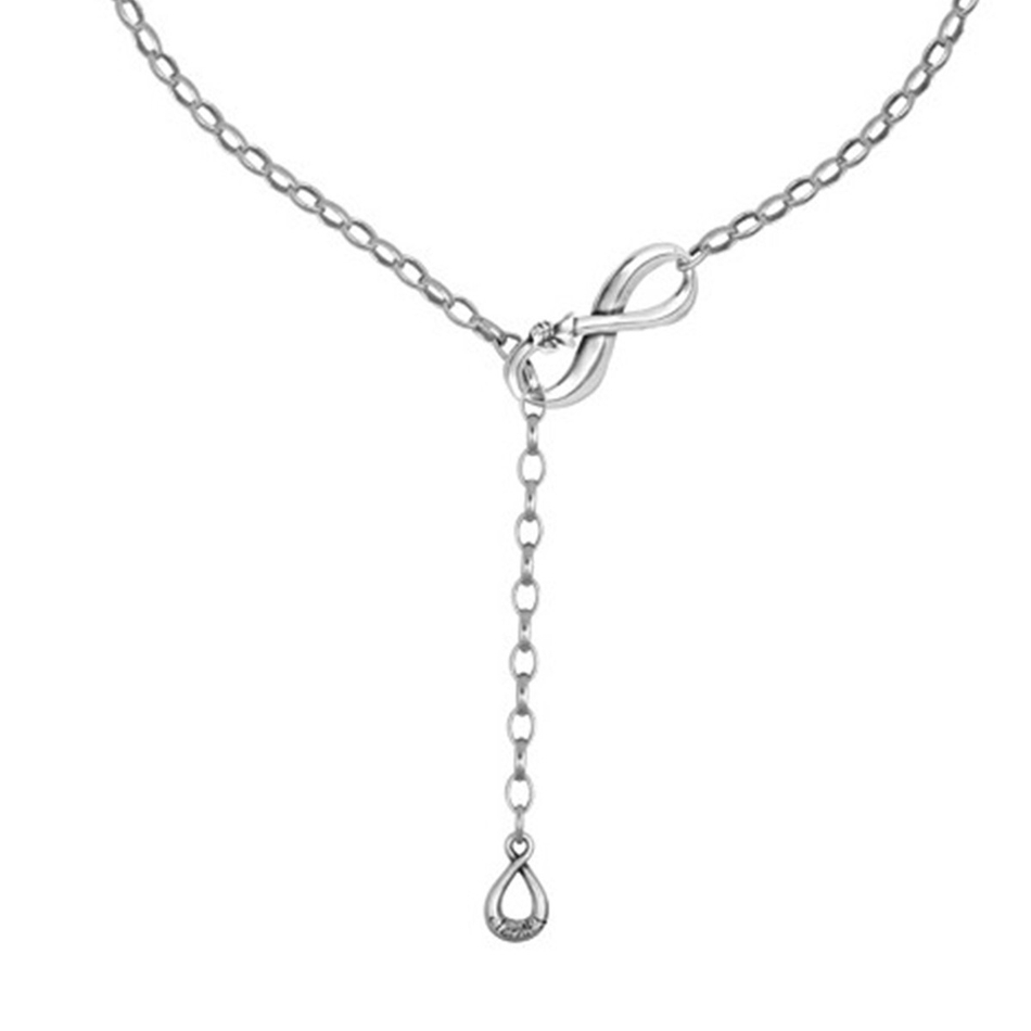 Колье Ciclon с серебряным покрытием Eternidad B213812-00